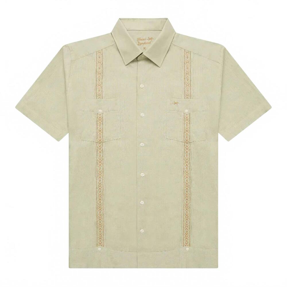 NEW TEXAS STANDARD men's tejas guayabera shirt in cedro